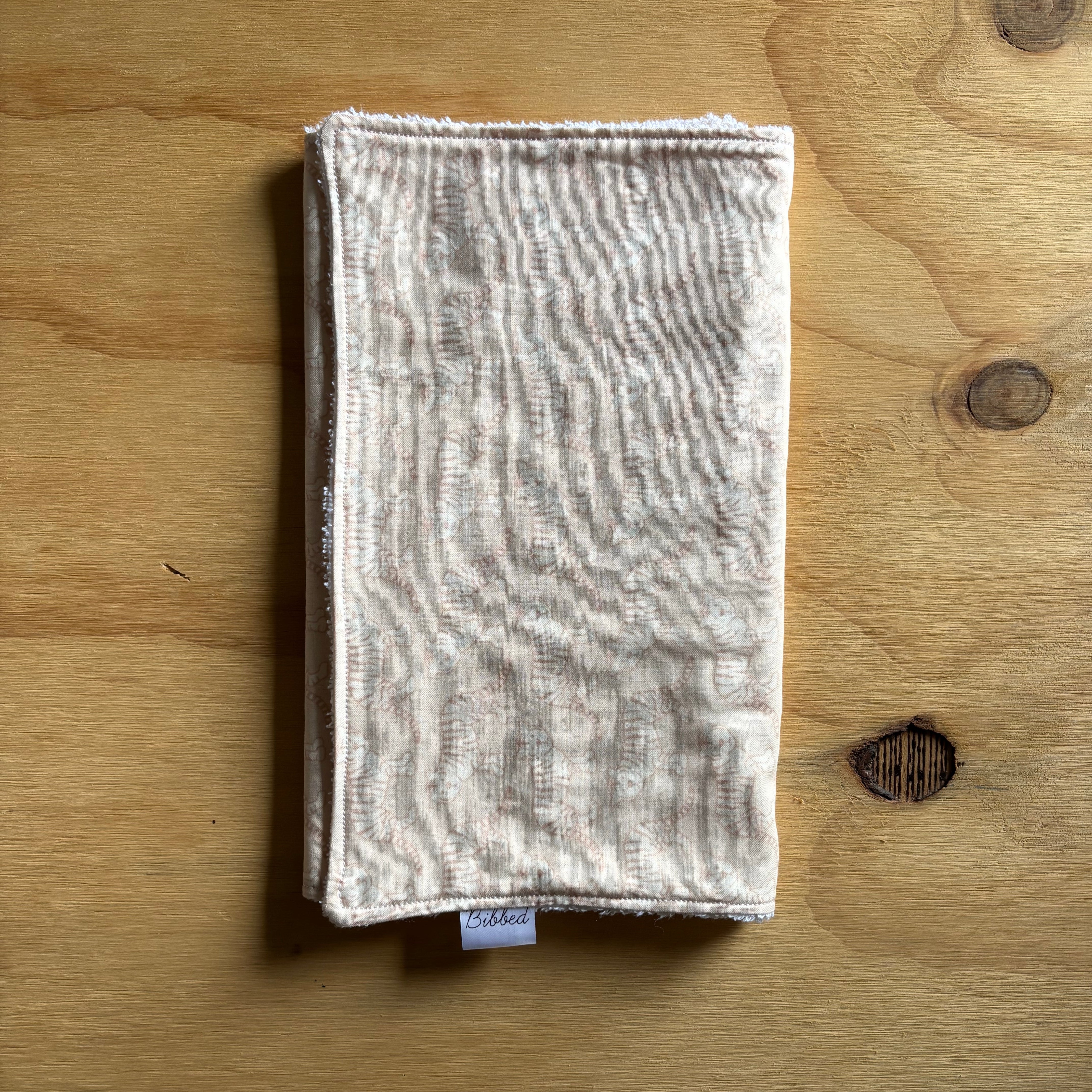 Tigers Burp Cloth