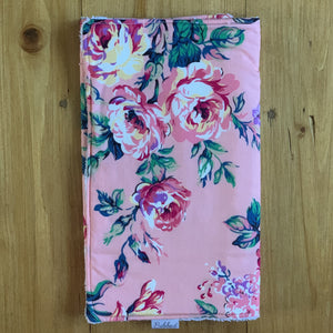 Blush Floral Burp Cloth