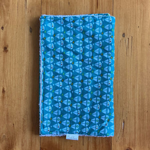 Nautical Teal Burp Cloth