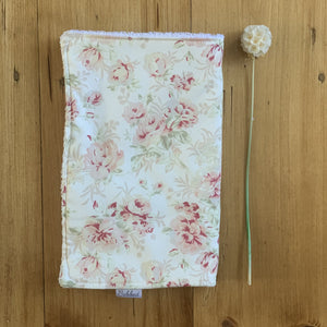 Chyanne Cream Floral Burp Cloth